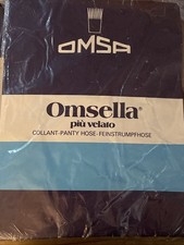 Collant Velatissimi Marca Omsa Vintage 15den RHT Sexy Omsella Mis.1 Col.Marrone
