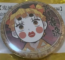Demon Slayer: Kimetsu no Yaiba Can Badge Zenitsu Agatsuma ufotable 44mm zenko