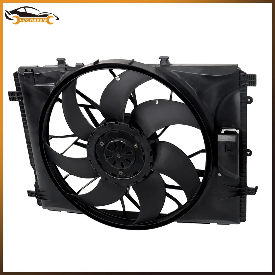 For Mercedes C350 W212 E350 GLK350 08-17 Radiator Cooling Fan 3.0 3.5 2049066802 Foto 2 de 4