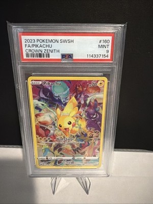 Pikachu (Secret) 160/159 SWSH: Crown Zenith Holo for sale online