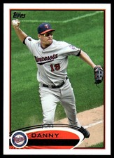 Danny Valencia 2012 Topps #303 Twins MLB READ FREE SHIPPING AutographDen