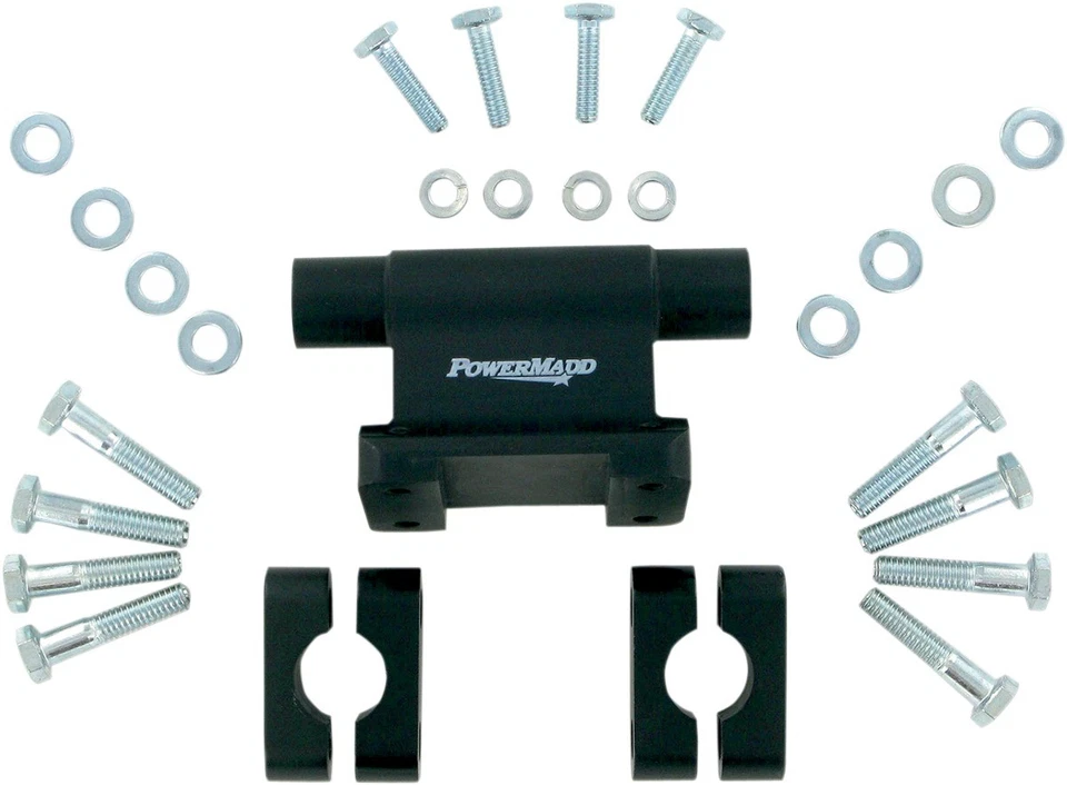 Kit adaptador pivote Powermadd para poste de dirección plano Polaris 45551 Foto 2 de 3