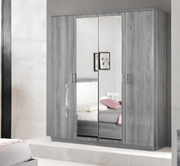 Kleiderschrank Holz Schrank SchräNke Holz Garderobe MöBel Design Schlafzimmer