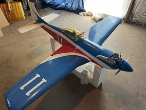 World Models P-51 Miss America Model Airplane, Complete w/.46 Engine, RC Elec.