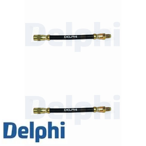 2X Bremsschlauch Delphi LH1343 2 BremsschläUche Rechts Links-image
