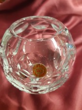 Nachtmann Vase Kristall Glas Kugel- Blumenvas...