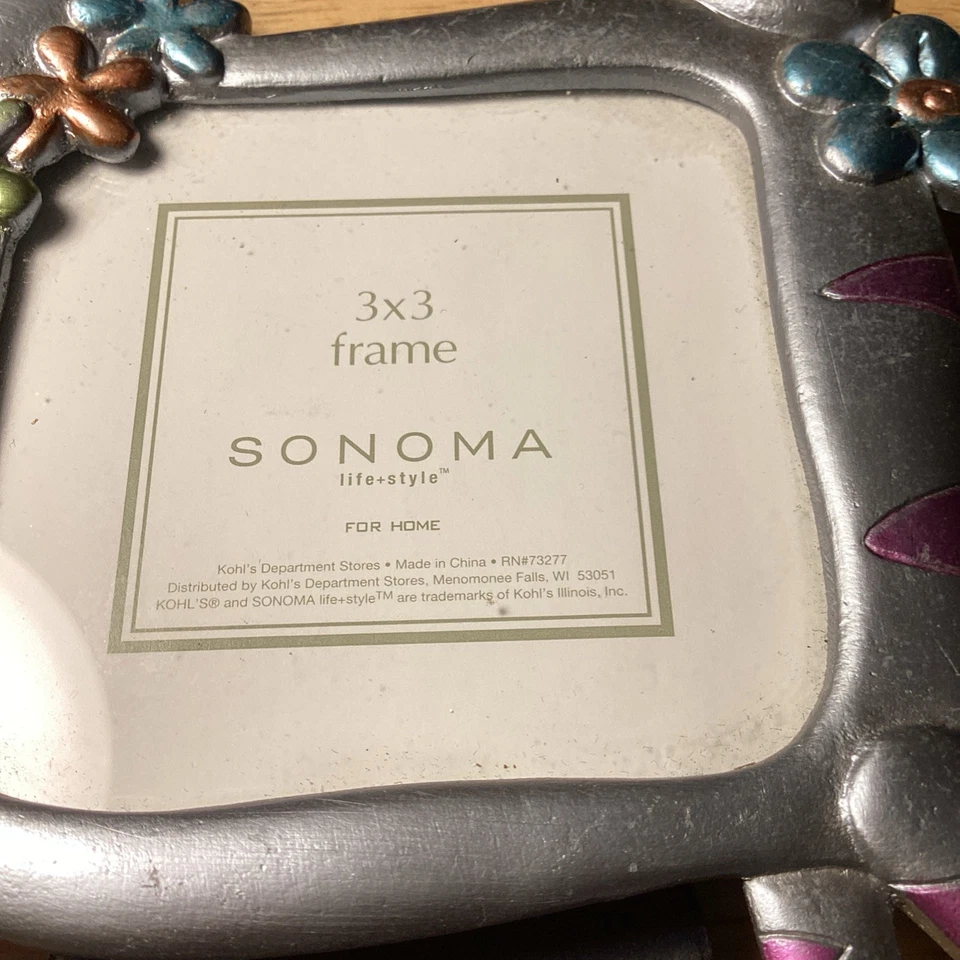 Рама Sonoma Silver Spring Happy Cat вмещает 3 фотографии X 3 - Изображение 2 из 4