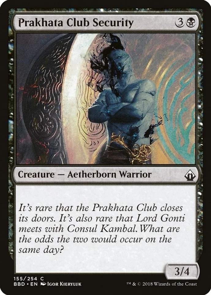 Prakhata Club Security - 155 - LP- Battlebond - Image 1 of 1