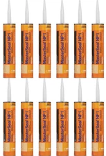 Masterseal Np 1 NP1 Polyurethane Sealant - Black, 10.1 Oz.  12 Pack Case