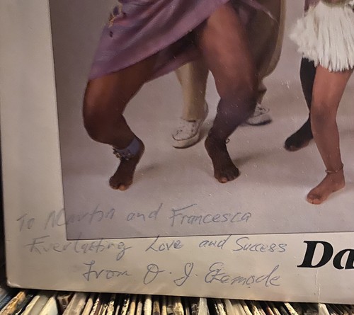 Orlando Julius Ekemode & Ashiko *Dance Afro-Beat* NM LP Signed Shanachie 1985 OJ - Picture 3 of 3