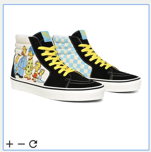 The Simpsons X Vans 1987-2020 Sk8-hi 