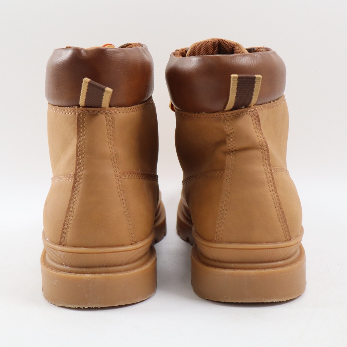?STEVE MADDEN Men\'s Gabber Ortholite Lace Up Combat Boots, Tan Nubuck 12US/45EU ?STEVE MADDEN Men main image 2