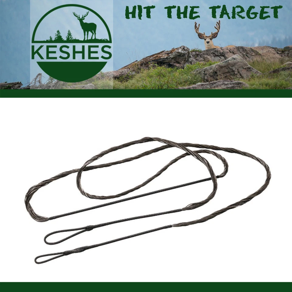 Archery Dacron Recurve Bow string Hunting Traditional Bow strings B-55 Bowstring - Image 4 of 4