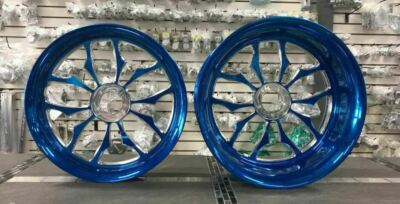 Yamaha R1 CANDY BLUE STOCK SIZE RECLUSE WHEEL PACKAGE FOR 2009-2014 ...