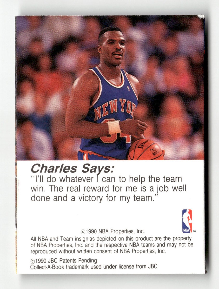Charles Oakley 1990-91 Hoops Collect-A-Books #32 | eBay