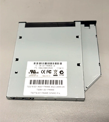 HP Removable SATA HDD Frame And Carrier 720218-001 Internal CD drive to Ext SSD
