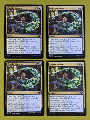 Eureka Moment x4 Strixhaven: School of Mages 4x Magic the Gathering MTG