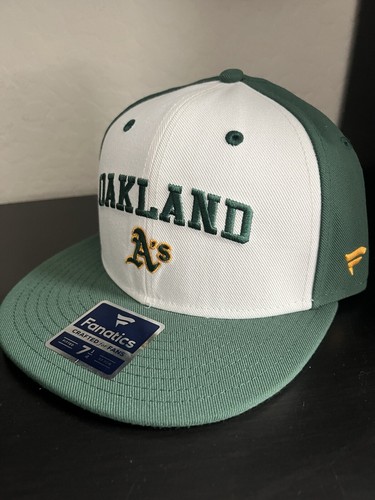 Fanatics Oakland Athletics Fitted Cap 7 1/4 New - Picture 2 of 7
