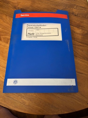 VW Reparatur Leitfaden PASSAT 1997 5 ZYL EINSPRITZMOTOR MECHANIK 10/1998