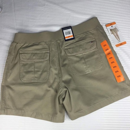 Neu mit Etikett Tommy Hilfiger Cobblestone XXL Damen Chino Shorts Stretch beige XXL - Bild 8 von 8