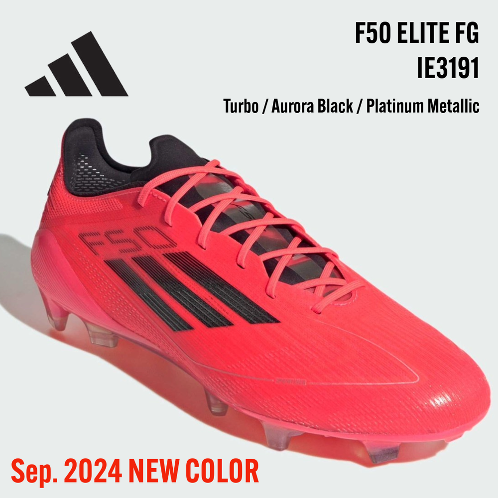 adidas F50 ELITE FG IE3191 Turbo Black Metallic Soccer Cleats 2024 NEW