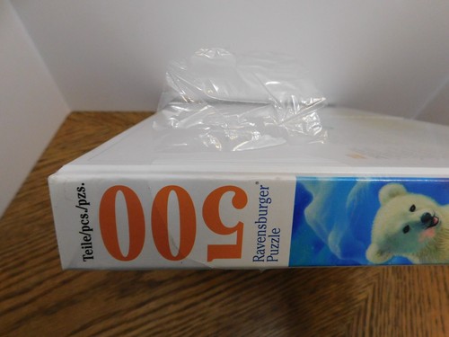 Neu versiegelt Ravensburger 500 Stck. Puzzle 2007 Eisbären im Spiel 145621 - Bild 3 von 5