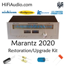 Marantz 2020 tuner rebuild restoration recap service kit repair capacitor