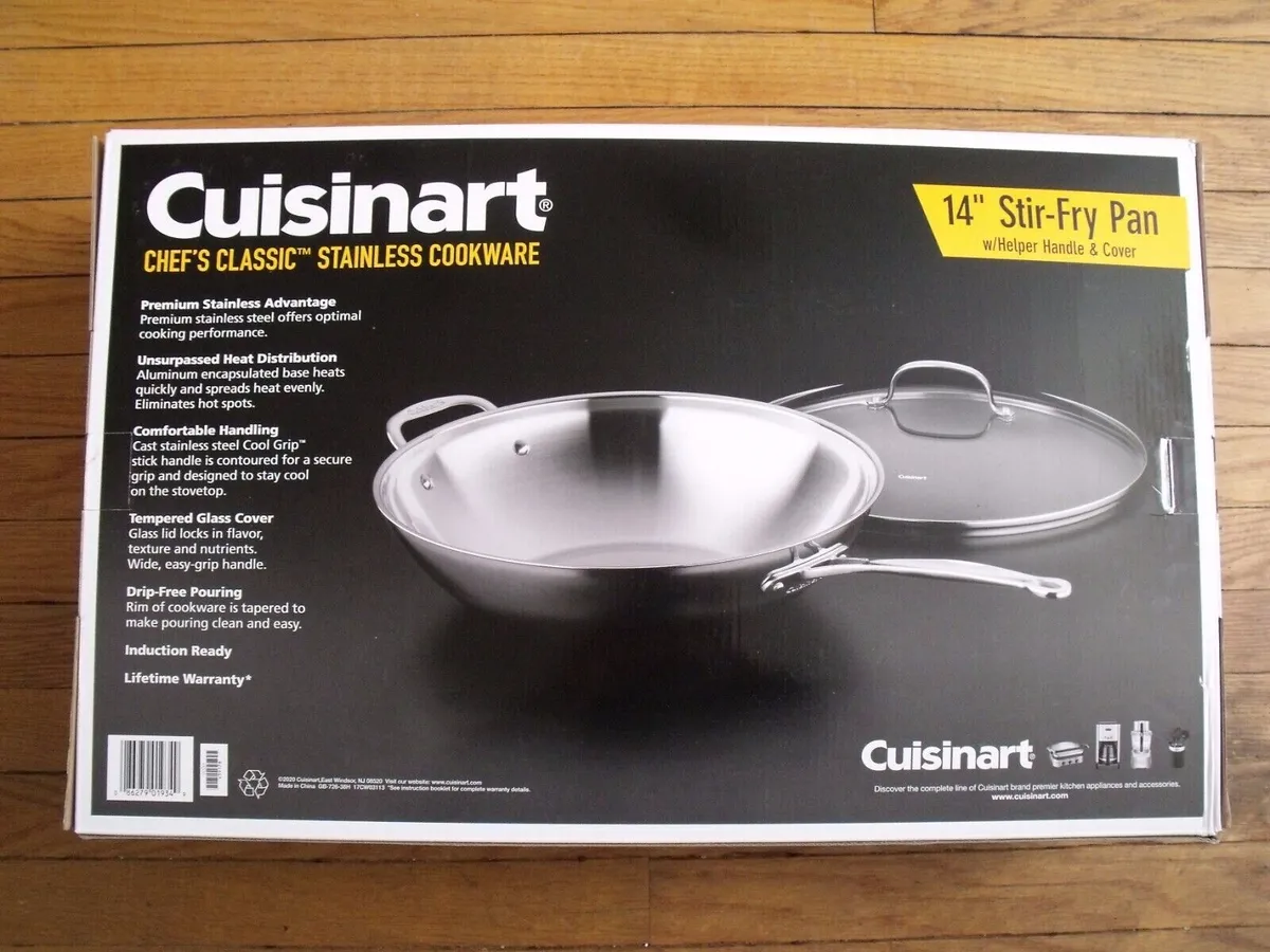 Cuisinart Frying pan Stainless Cookware ,Silver