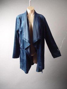 navy duster coat