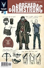 ARCHER & ARMSTRONG #3 COVER B (2012) VF/NM VALIANT