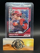 2024 Donruss Optic #93 Masyn Winn Optic Black Velocity Prizm /39 FOTL Cardinals