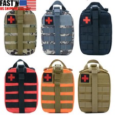 Tactical First Aid Kit Survival Molle Military EMT Medical Pouch Empty Bag