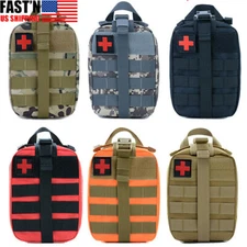 Tactical First Aid Kit Survival Molle Military EMT Medical Pouch Empty Bag