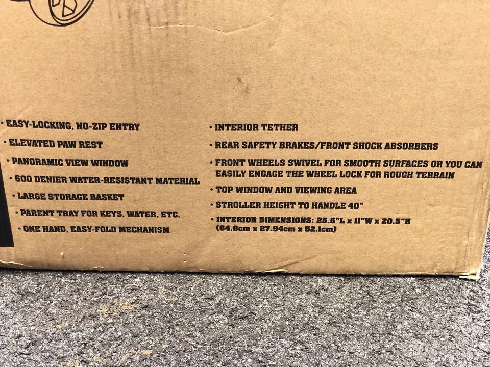 Pet Gear No-Zip Special Edition Wheel Pet Stroller Zipperless Entry Sage Green - Image 3 of 4