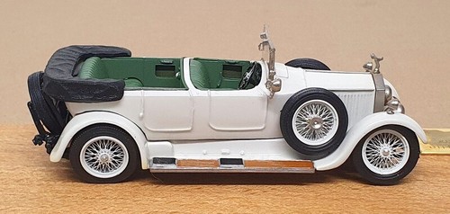 Top Marques 1/43 Scale RR9 - 1927 Rolls Royce 20hp Tourer By Hooper - Pale Ivory - Picture 3 of 6