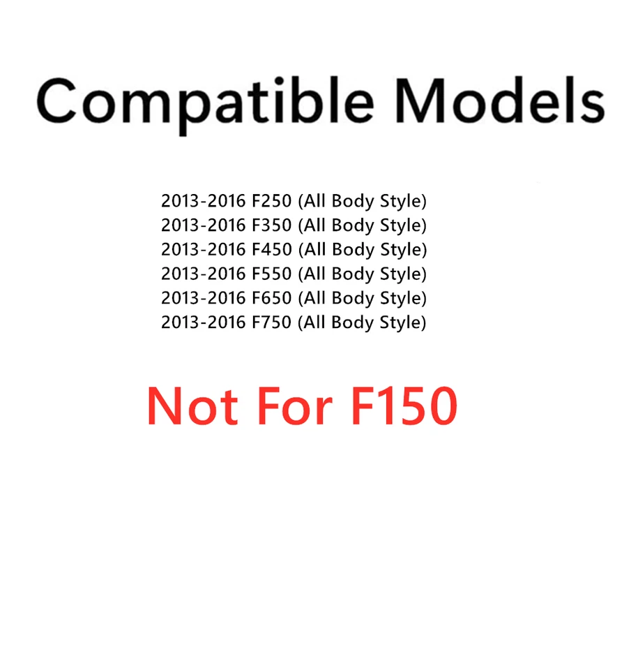 Fits 13-16 Ford F250 F350 F450 F550 F650 F750 Driver Front Door Window Glass Foto 2 de 4