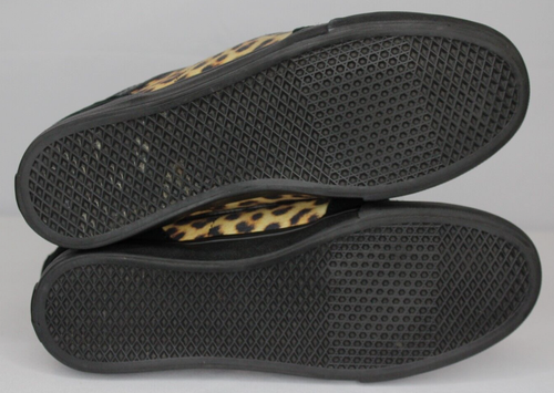 Scarpe Vans SK8 Hi Hi Hi Hi Hidden Wedge Old Skool Donna 10 Uomo 8,5 Nero Leopardato - Foto 13 di 14