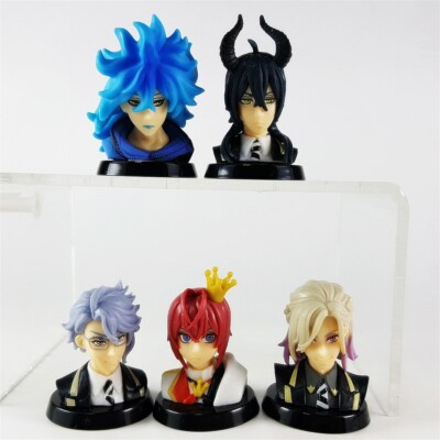Twisted Wonderland Furuta Choco Egg Mini Figure Set of 5 lot Idia Malleus etc