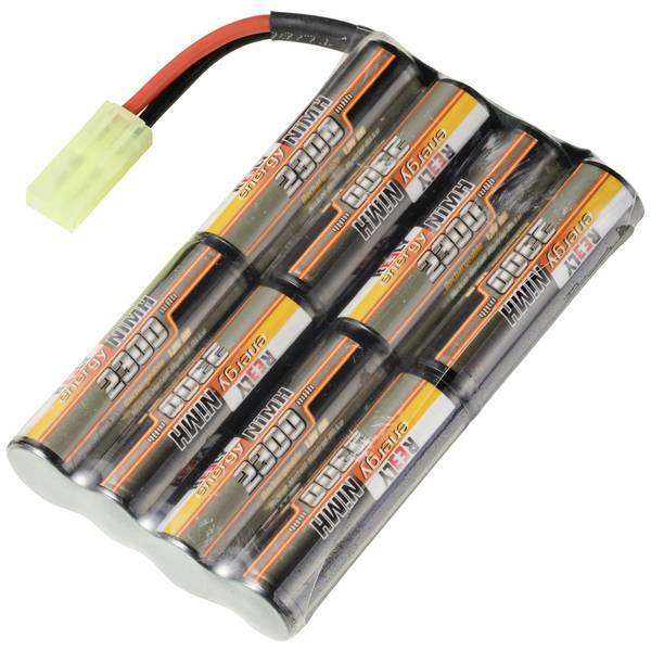 Reely RE-7839738  Batteria ricaricabile NiMh 9.6 V 2300 mAh Numero di celle: 8 S