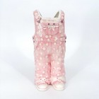 Burton & Burton Pink Daisy Floral Overalls Vase Planter