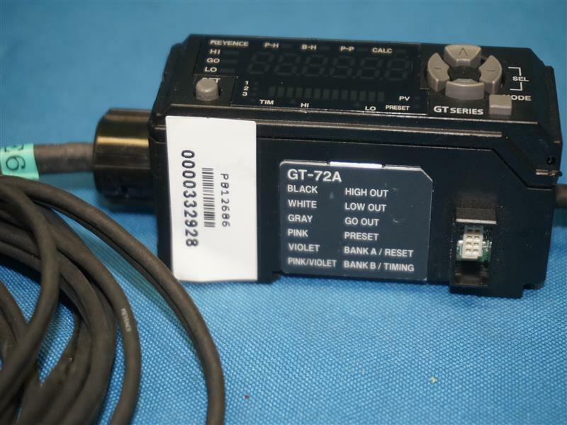 キーエンス　GT-72A Amplifier Unit, DIN Rail Type, NPN - GT-72A | KEYENCE America
