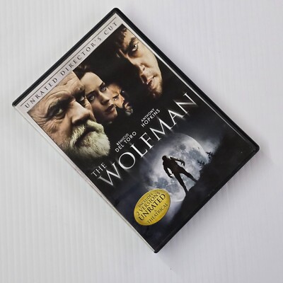 The Wolfman (DVD, 2010) Benicio Del Toro, Anthony Hopkins, Emily Blunt