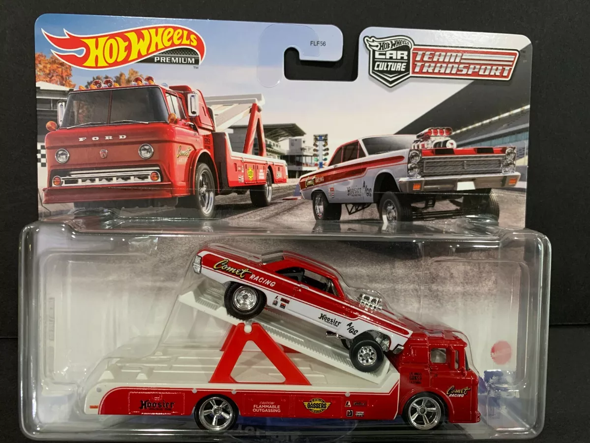 Hot Wheels Mercury Comet Cyclone Gasser 65 and Ford C800 FLF56-956K 1/64