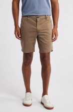 Adriano Goldschmied Wanderer Slim Trouser Shorts Wild Mushroom - Men's 36 - New 