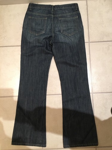 🍀 Vintage 90S/ Y2K SCARLET FEVER Sz 10 Mini Flares Boot Cut Denim Jeans As New - Bild 2 von 3