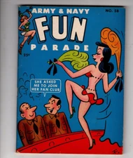 Army & Navy Fun Parade #58 1952 Harvey Digest VF Pin-Up Photo Marie Wilson