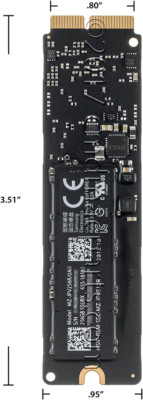 Apple 256GB SSD Replacement for Apple Macbook Air 13'' A1466 Early 2015, 2016