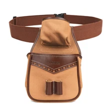 Tourbon Shooting Ammo Storage Case Belt Carry Bag Spent Shell Pouch Pack