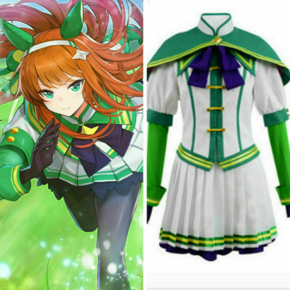 Hot！ Pretty Derby Silence Suzuka Cosplay Costume Sailor suit