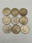 Lot Of (9) 1965-1969 40% Silver Half Dollar Coins - 40% Silver
